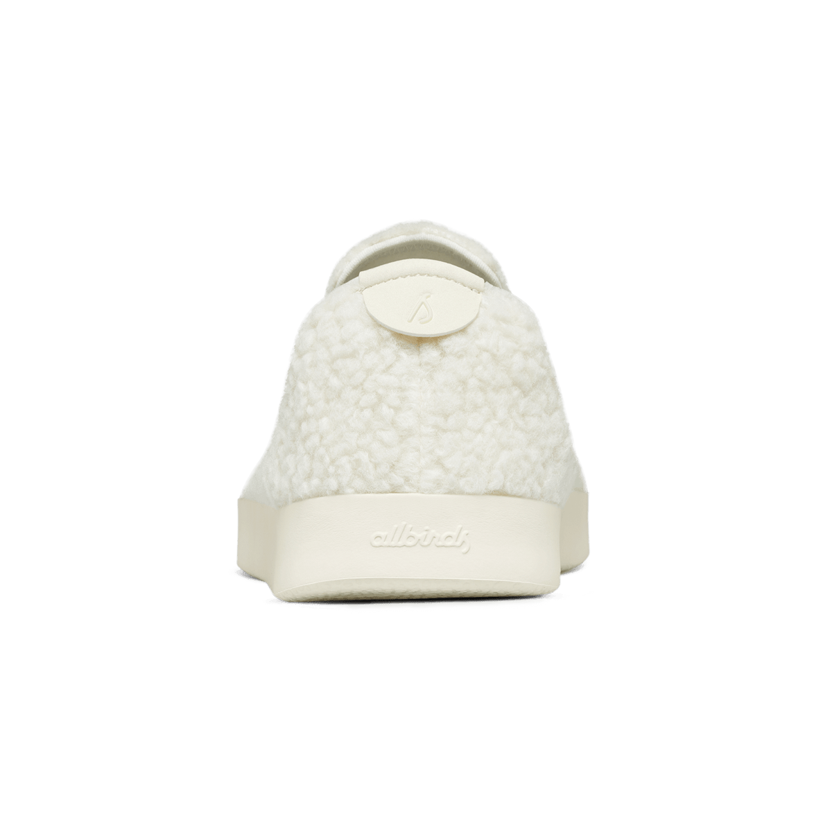 Women's Wool Lounger Fluff - Natural White (Cream Sole)