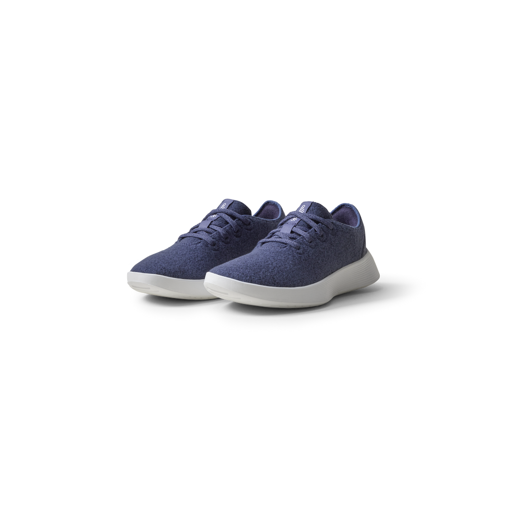 Women's Wool Runner Go - Hazy Indigo (Blizzard Sole)