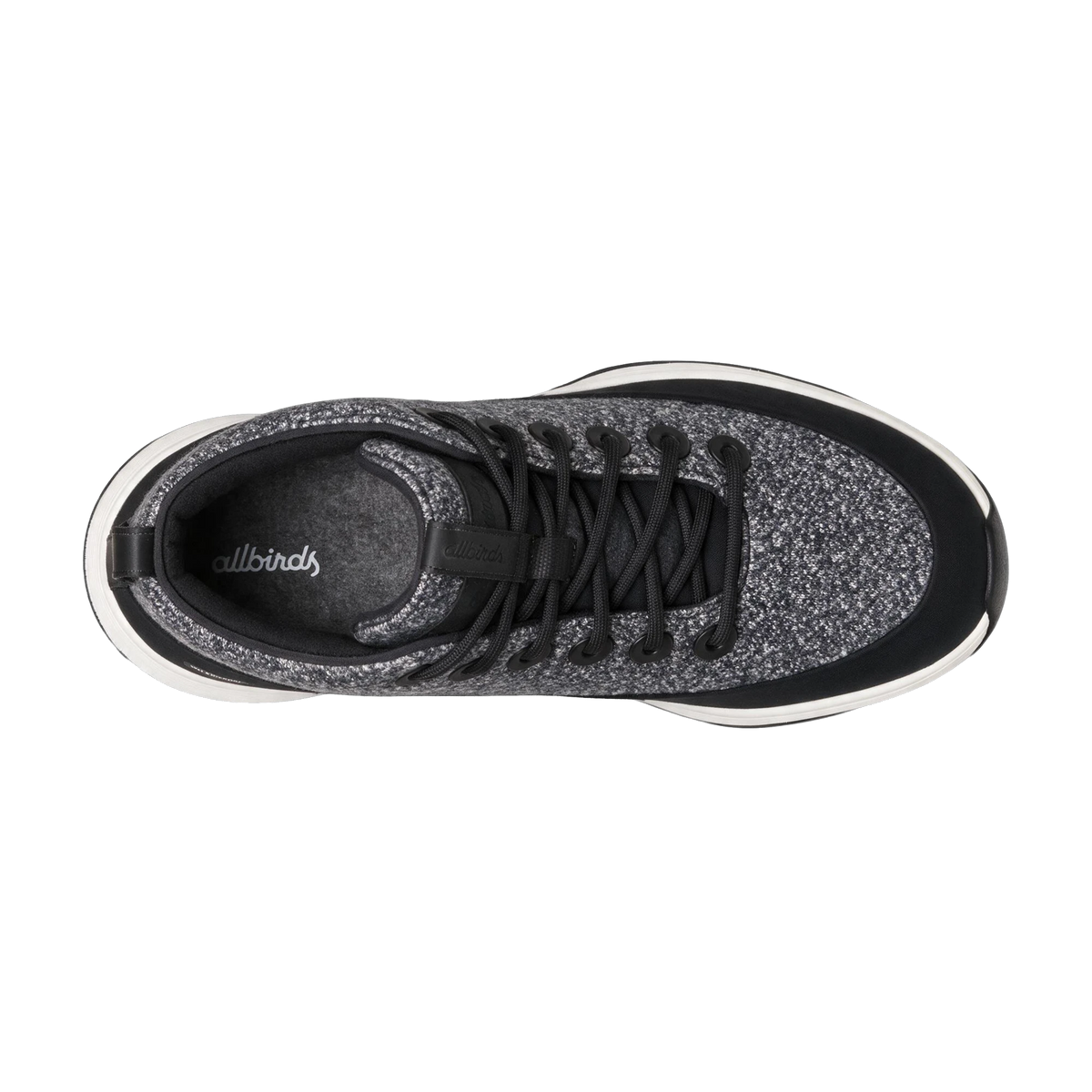 Men's Wool Runner NZ Mid Waterproof - Natural Black (Natural White Sole)