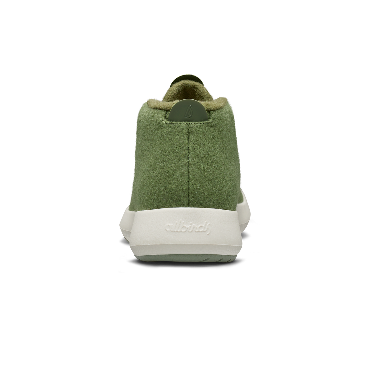 Men's Wool Runner-up Mizzles - Thunder Green (Natural White Sole)