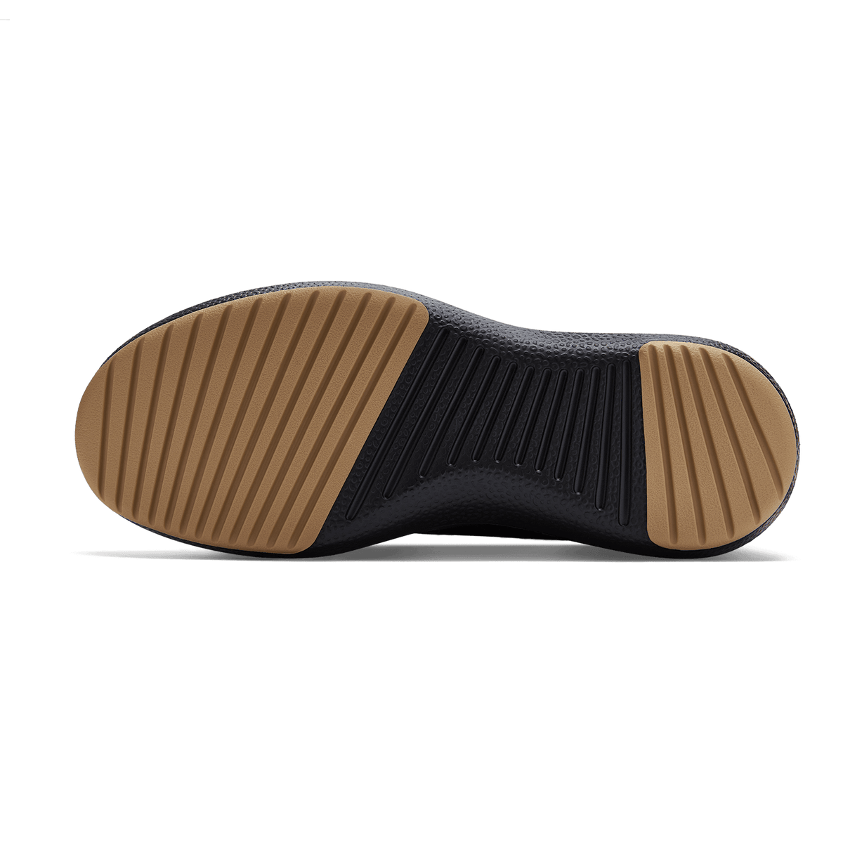 Men's Wool Runner Mizzles - Natural Black (Rugged Khaki Sole)