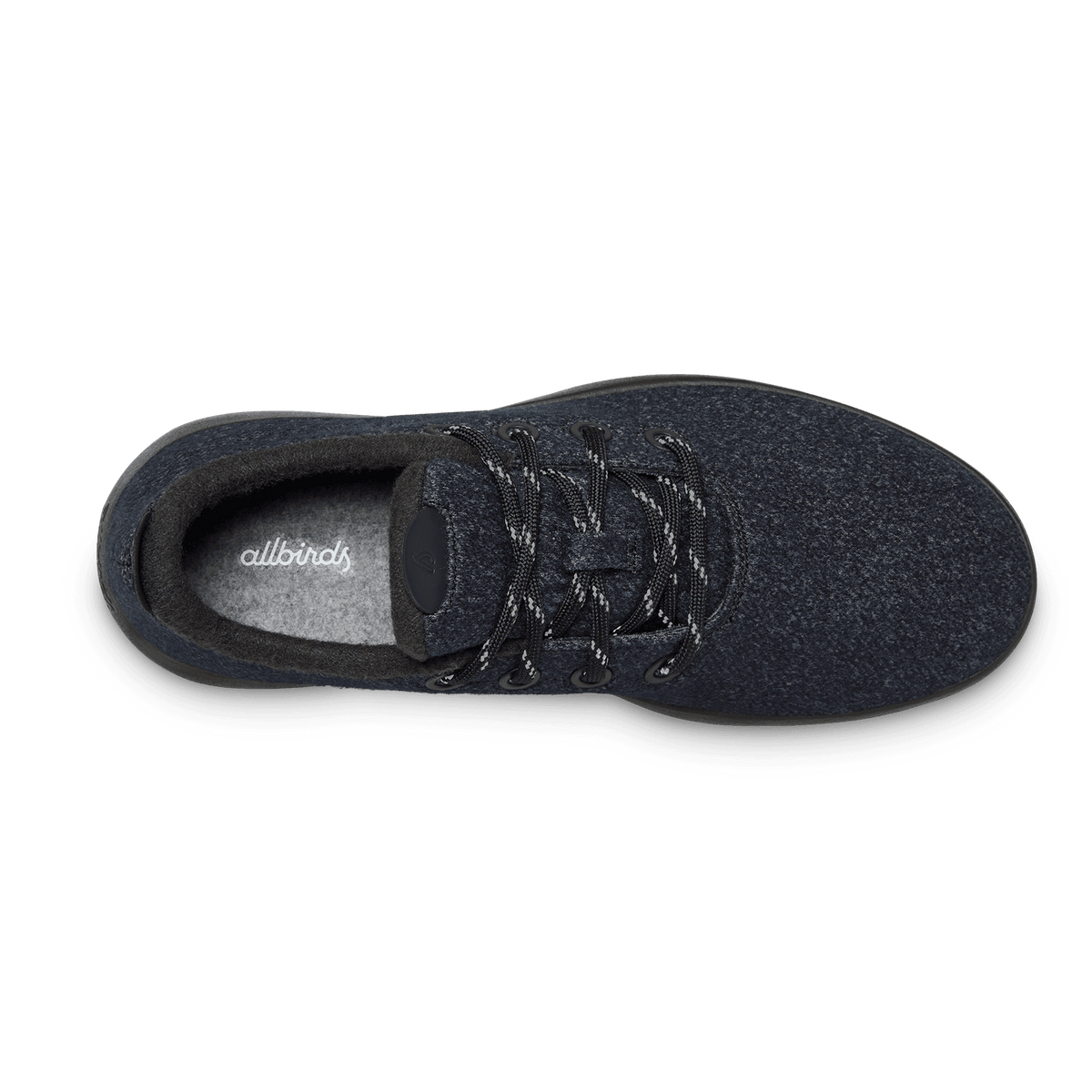 Men's Wool Runner Mizzles - Natural Black (Rugged Khaki Sole)